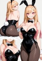 1girls ai_generated blonde_hair bunnysuit kitagawa_marin long_hair solo solo_female sono_bisque_doll_wa_koi_wo_suru tagme