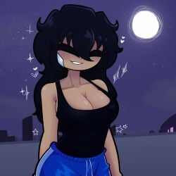 1girls 2025 breasts dark_skin dark_skinned_female female female_only long_hair mondongo nestoku oc original_character tagme thighs