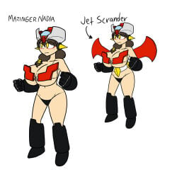 1girl 1girls big_breasts breasts female female_focus female_only legs mazinger mazinger_z pussy