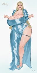 1girls big_breasts big_thighs blonde_hair breasts breasts_bigger_than_head busty busty_female cleavage cleavage_cutout curvy curvy_body curvy_female curvy_figure curvy_hips enormous_breasts giant_breasts gigantic_breasts hips hips_wider_than_shoulders huge_breasts huge_thighs massive_breasts massive_thighs original original_character revealing_clothes skrats suggestive thick_legs thick_thighs thighs thunder_thighs thunderthighs tits tits_bigger_than_head wide_hips wide_thighs