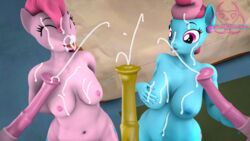 3d_(artwork) age_difference animal_genitalia animal_penis anthro anthrofied big_breasts bodily_fluids breasts bubble_berry_(mlp) bukkake carrot_cake_(mlp) cum cum_on_breasts cum_on_face cum_on_tongue cup_cake_(mlp) digital_media_(artwork) ejaculation equid equine equine_penis female flared_penis friendship_is_magic ftm_crossgender genital_fluids genitals group group_sex hasbro hi_res horsecock husband_and_wife male male/female mammal married_couple mature_female my_little_pony nude penis pinkie_pie_(mlp) rule_63 senthaurekmern sex straight_hair tongue tongue_out unseen_male_face