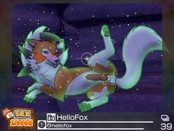 absurd_res animal_genitalia animal_penis balls bedroom_eyes blush bodily_fluids canid canine canine_penis canis claws dusk_lycanroc english_text erection feral fluffy fur genital_fluids genitals glowing glowing_body green_eyes half-closed_eyes heliofox hi_res looking_at_viewer lycanroc male mammal narrowed_eyes neck_tuft nintendo nude on_ground on_rock orange_body orange_fur outside pawpads paws penis photo picture_frame pokémon_(species) pokemon precum presenting presenting_genitalia seductive solo spikes spread_legs spreading text tongue tongue_out tuft video_games white_body white_fur wolf