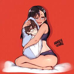 hayase nagatoro from please don't bully me, nagatoro by nikkie viore