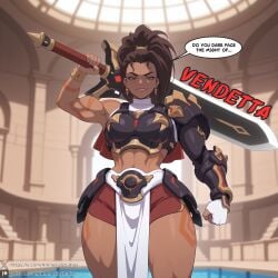 vendetta from overwatch by amnesiastudios