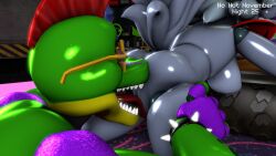 3d 3d_(artwork) 3d_model 3d_render anthro_on_anthro crocodilian five_nights_at_freddy's five_nights_at_freddy's:_security_breach fnaf furry furry_only montgomery_gator_(fnaf) montyxroxy robot_anthro roxanne_wolf_(fnaf) scottgames ship steel_wool_studios straight sucking sucking_pussy vannimator wolf wolf_girl yellow_eyes