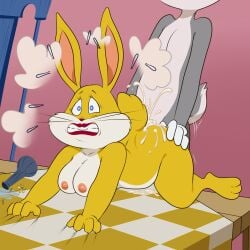 bugs bunny from looney tunes by lonbluewolf