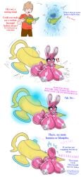 amputee bunny_ears bunny_tail comeuppance faceless_character gender_transformation genie inflatable latex living_sex_doll living_sex_toy magic no_face onahole onahole_transformation pugnatorix quadruple_amputee regret sex_toy_transformation wish