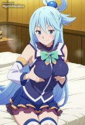 aqua (konosuba) from kono subarashii sekai ni shukufuku wo! by mystic maidens