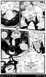 shadow the hedgehog from sega by krazyelf