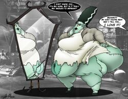 bride of frankenstein from frankenstein by ffanumber5