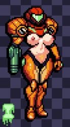 armored samus from metroid