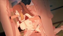 1girls 3d 4boys 4k absurd_res airtight anal animated big_breasts big_penis bikini breasts cowgirl_double_penetration cowgirl_position double_penetration fellatio female female_on_top female_penetrated fivesome gangbang katainaka_no_ossan_kensei_ni_naru koikatsu legs long-haired_female long_hair male male_penetrating male_penetrating_female mmmmf_fivesome multiple_boys multiple_penises netorare nude nude_female nude_male penis penis_in_mouth pubic_hair red-haired_female red_bikini red_hair redhead redhead_female shorter_than_30_seconds surena_lysandra tagme vaginal_penetration varista video