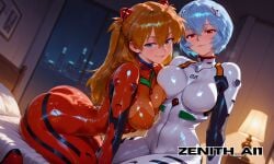 asuka langley sohryu from neon genesis evangelion by zenithai