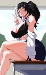 shiori novella from hololive by clarkekitsp
