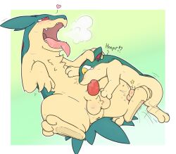anus ballbusting balls blush claws cock_and_ball_torture duo father_(lore) father_and_child_(lore) father_and_son_(lore) fellatio feral fluorings generation_2_pokemon genital_torture genitals hi_res incest_(lore) male male/male nintendo open_mouth oral parent_(lore) parent_and_child_(lore) parent_and_son_(lore) paw_on_belly paws penile penis penis_bite pokemon pokemon_(species) quilava red_eyes sex simple_background son_(lore) teeth text tongue tongue_out typhlosion yellow_eyes