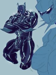 absurd_res ambiguous_gender big_penis clothing collar cyber_lust cyber_lust56 gear genitals helmet_with_visor helmeted_humanoid hi_res humanoid jeff_(j_01) latex latex_clothing latex_skinsuit long_penis machine male multiple_poses muscular muscular_male pecs penis pose robot robot_humanoid skinsuit solo spiked_collar spikes tight_clothing