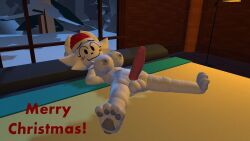 3d 3d_(artwork) alternate_version_available anthro anthro_futa anthro_only areola areolae balls ballsack bed bedroom bedroom_background bedroom_setting bedroom_window blush blush_lines boner breasts breasts_out chest_tuft christmas christmas_hat christmas_headwear dickgirl erect_penis erection furry furry_futa furry_only futa_focus futa_only futanari grey_areola grey_pawpads hands_behind_back high_quality humanoid_genitalia humanoid_penis intersex inviting_to_oral inviting_to_sex inviting_to_suck lamp large_penis laying laying_down laying_on_back laying_on_bed legs_apart legs_spread looking_at_viewer lying lying_down lying_on_back lying_on_bed merry_christmas mostly_nude mostly_nude_anthro mostly_nude_futa mostly_nude_intersex naked naked_anthro naked_futa naked_futanari nipples nude nude_anthro nude_futa nude_futanari pawpads paws penis penis_out pink_penis presenting presenting_breasts presenting_hindquarters presenting_penis rec_room self_upload shaded snow spread_legs spreading sunny_(melodynotmel) syntholsoul tree trees white_body white_fur window