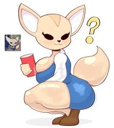 fenneko from aggretsuko by suglir