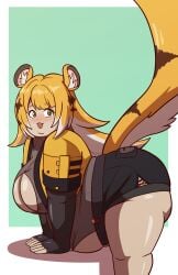 ju fufu from zenless zone zero by axel-rosered