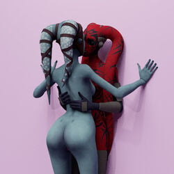 aayla secura from star wars by airress3d (3d-modeller)