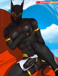 anubis from egyptian mythology by franubis