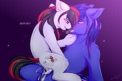 3:2 anus aphelion_darkmoon bat_pony blackjack_(fallout_equestria) bodily_fluids equid equine fallout_equestria female from_front_position good_boy hasbro hi_res horn horse hybrid male male/female mammal mastery_position my_little_pony nude penetration pony puffy_anus saliva saliva_string sex snowstormbat unicorn