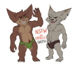 2018 3_toes 4_fingers abs age_difference anthro anthro_on_anthro arm_tuft athletic athletic_anthro athletic_male barefoot belly big_biceps big_calves big_muscles big_pecs big_quads black_text blind_eye briefs_only bristol brown_arms brown_belly brown_body brown_briefs brown_chest brown_claws brown_ears brown_eyebrows brown_eyes brown_face brown_feet brown_fingers brown_fur brown_hands brown_inner_ear brown_legs brown_markings brown_neck brown_pubes brown_toes cheek_tuft chin_tuft claws clothed clothed_anthro clothed_male clothing colored deltoids digital_drawing_(artwork) digital_media_(artwork) dipstick_ears duo ear_markings ear_piercing ear_tuft elbow_tufts english_text eye_contact eye_scar eyebrows facial_markings facial_scar facial_tuft feet fingers flaccid flat_colors fluffy fluffy_ears front_view full-length_portrait fur genitals green_briefs green_eyes grey_nose half-closed_eyes hand_on_leg happy head_markings humanoid_feet humanoid_genitalia humanoid_hands humanoid_penis ineffective_clothing kled league_of_legends looking_aside looking_at_another looking_at_partner male male/male male_anthro mammal markings multicolored_ears muscle_size_difference muscular muscular_anthro muscular_male narrowed_eyes navel nipples obliques older_anthro older_male open_mouth open_smile partially_clothed partially_clothed_anthro partially_clothed_male patreon_username pecs penis penis_base piercing pink_mouth pink_nipples pink_nose pink_penis pink_tongue plantigrade portrait raised_hand red_text riot_games scar serratus sharp_teeth short_anthro short_male simple_background skimpy slightly_chubby slightly_chubby_anthro slightly_chubby_male smile standing teeth text toes tongue topless topless_anthro topless_male tuft two_tone_ears undressing url video_games white_arms white_background white_beard white_belly white_body white_chest white_claws white_ears white_face white_feet white_fingers white_fur white_hands white_inner_ear white_legs white_toes yordle younger_anthro younger_male ziggs