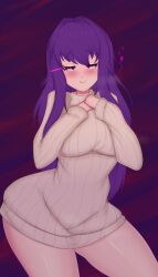 yuri (doki doki literature club) from doki doki literature club by iang art