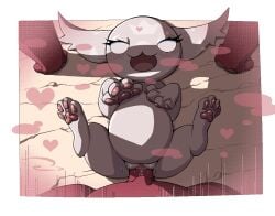 2026 bodily_fluids erection female female_penetrated feral feral_on_feral feral_penetrated feral_penetrating feral_penetrating_feral fur gein_(mewgenics) genital_fluids genitals looking_at_viewer lying male male/female male_penetrating male_penetrating_female mammal marshmallow_(mewgenics) mewgenics on_back open_mouth open_smile pata pawpads paws penetration penile penile_penetration penis penis_in_vagina purple_body purple_fur red_body red_fur sex smile vaginal vaginal_fluids vaginal_penetration vulva