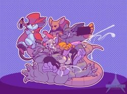 2026 alexclimax anal anal_penetration animal_genitalia anthro anthro_on_anthro anthro_penetrated anthro_penetrating anthro_penetrating_anthro ball_grab ball_tuft balls big_balls big_penis big_tail bodily_fluids buckteeth cape claws clothing crossover cum cum_in_ass cum_inside cum_on_sheath cum_splatter cumshot daroach dominant dominant_male ejaculation electronics eyewear eyewear_only feet from_behind_position gangbang genital_fluids genitals glans gloves gloves_only goggles goggles_only grin group group_sex half-closed_eyes handjob handwear handwear_only hat headgear headwear hi_res holding_object holding_phone humanoid_genitalia humanoid_penis intraspecies kirby_(series) larger_dom league_of_legends long_penis looking_at_another looking_at_partner looking_pleasured lying mad_rat_(mad_rat_dead) mad_rat_dead male male/male male_penetrated male_penetrating male_penetrating_male mammal mostly_nude murid murine narrowed_eyes nintendo nippon_ichi_software nude on_back on_lap open_mouth open_smile orgasm orgy paws penetration penile penis penis_grab phone rat rat_tail recording riot_games rodent sex sharp_teeth sheath size_difference small_saga smile submissive submissive_male tail teeth tencent tuft twitch_(lol) verm_(small_saga) yellow_sclera