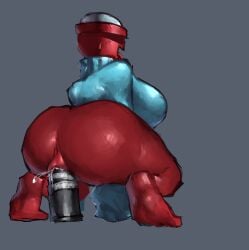 1girl ass_focus big_ass big_breasts big_butt breasts butt butt_focus dandy's_world dandys_world female female_only gigi_(dandy's_world) lornan1hater masturbating masturbation object_insertion roblox roblox_game smile solo solo_female unusual_insertion vaginal vaginal_object_insertion vaginal_penetration