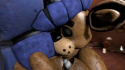 16:9 3d_(artwork) ball_fondling ball_sniffing balls bonnie_(fnaf) closed_eyes digital_media_(artwork) five_nights_at_freddy's fondling freddy_(fnaf) genitals hi_res jack-in-the-box-sfm male male_only sniffing source_filmmaker video_games widescreen