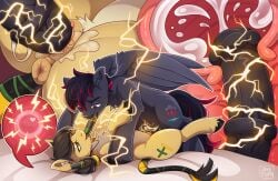 animal_genitalia animal_penis animal_vulva anus bodily_fluids cervical_penetration clitoris colored cum cum_in_vagina cum_inside cutie_mark digital_drawing_(artwork) digital_media_(artwork) duo electric_shock electricity electricity_manipulation electrostimulation elemental_manipulation equid equine equine_anus equine_genitalia equine_penis equine_vulva eye_contact fan_character female female_penetrated feral feral_on_feral feral_penetrated feral_penetrating feral_penetrating_feral from_front_position genital_fluids genitals hasbro hi_res javafluffy looking_at_another male male/female male_penetrating male_penetrating_female mammal medial_ring my_little_pony mythological_creature mythological_equine mythology pegasus penetration penile penile_penetration penis penis_in_vagina sex shaded vaginal vaginal_fluids vaginal_fluids_on_penis vaginal_penetration vein veiny_penis vulva wings