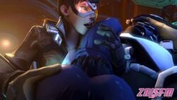 3d animal_genitalia animated beastiality fondling_balls gloved_handjob gloves handjob huge_cock licking_penis no_sound overwatch short_video shorter_than_10_seconds stroking_penis tagme tracer video winston_(overwatch) zalsfm
