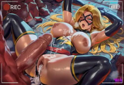 1girls ai_generated ass avengers big_breasts blonde_hair blue_eyes captain_marvel carol_danvers child_bearing_hips cum cum_on_breasts curvaceous curvaceous_ass curvaceous_body curvaceous_female curvaceous_figure curvaceous_hips curvaceous_thighs curvy curvy_body curvy_female curvy_figure curvy_hips curvy_thighs defeated defeated_heroine domino_mask female female_focus fists_clenched gloves imminent_sex leotard lipstick marvel marvel_comics ms._marvel ms._marvel_(carol_danvers) new_avengers one_eye_closed recording superheroine thick thick_hips thick_legs thighhighs waifu warbird wide_hips witchy