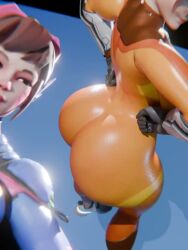 3d 3d_(artwork) 3d_animation animated ass ass_bigger_than_head big_ass d.va d.va_(fortnite) fortnite fortnite:_battle_royale giga_ass giga_butt gigantic_ass gigantic_butt hana_song leggings mahou_monster mahoumonsterart massive_ass massive_butt musi_cassie overwatch overwatch_2 peace_sign scrag_boy_(model) scrag_tracer sign sound sound_edit tagme thick thick_ass thick_thighs thighhighs thighs tight_clothing tight_fit tight_pants tight_pussy tracer tracer_(fortnite) video