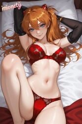 souryuu asuka langley from neon genesis evangelion by mionety