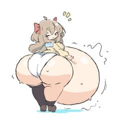ass_expansion digestion_noises huge_ass hyper_breasts inflated_belly inflation neuro-sama o-bisu virtual_youtuber vore vtuber