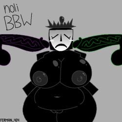1girl 1girl2boys 1girls 2_penises 2boys 2d 2d_(artwork) 2d_artwork artist_name ass balls bbw big_breasts big_penis black_body black_skin blushing blushing_at_viewer blushing_female boobs breasts butt buttocks chubby chubby_female cock crown dark-skinned_female dark_skin dick eyelashes ferman ferman_(robloxian) forsaken_(roblox) frown green_penis mask masked masked_female nipples noli noli_(forsaken) noli_(roblox) original_character original_characters penis purple_penis pussy roblox roblox_game robloxian rule_63 sad shiny shiny_skin thick_thighs thighs tits vagina vein veiny_penis voluptuous voluptuous_female