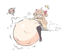 ass_expansion digestion digestion_noises evil_neuro huge_belly hyper_belly neuro-sama o-bisu same_size_vore soft_vore struggling struggling_prey unwilling unwilling_prey virtual_youtuber vore vore_belly vtuber