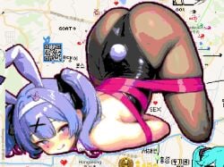 hatsune miku from rabbit hole (vocaloid)
