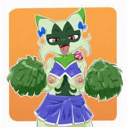floragato from pokemon by kokenaart