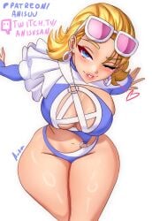 invisible woman from marvel by anisdrawn