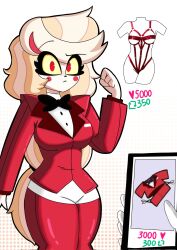 charlie morningstar (hazbin hotel) from hazbin hotel by the titan draw