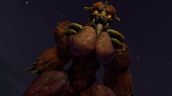 pinky (doom) from doom by dasharky3d