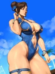 chun-li from capcom by spunkyramaz