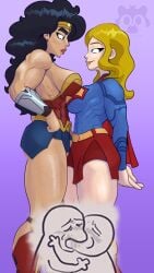 diana prince from dc by evil raccoon