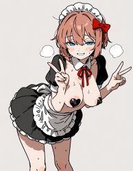 sayori (doki doki literature club) from doki doki literature club by fusso