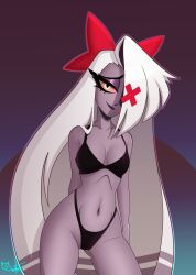 vaggie (hazbin hotel) from hazbin hotel by r4x4nclh
