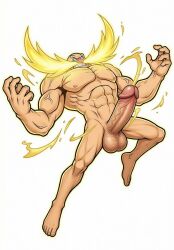 1boy ai_generated balls blonde_hair dr._eggman dr_robotnik large_penis meme muscular muscular_male penis sega solo solo_male sonic_(series) sonic_the_hedgehog_(series) super_eggman super_form what white_background wtf